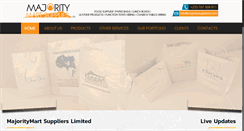 Desktop Screenshot of majoritysuppliers.com